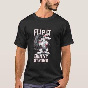 T-shirt Lapin de fitness Power Lifter LAPIN FORT Drôle de