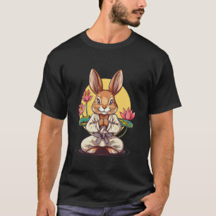 T-shirt Lapin de kickboxing Taekwondo Karaté MMA Graphisme