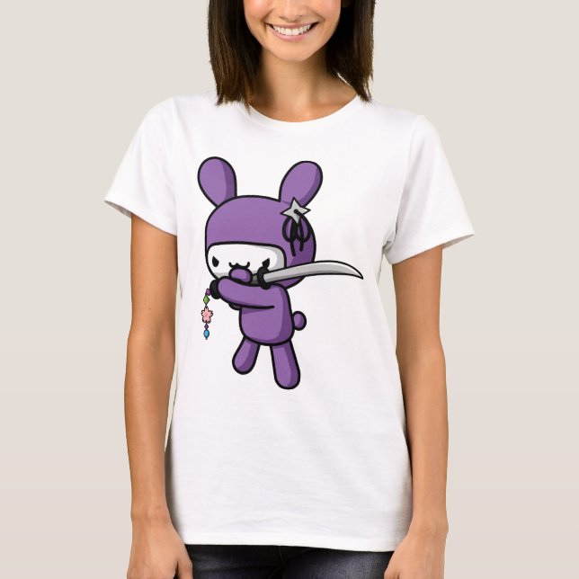 T-shirt Lapin de Ninja (Devant)