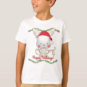 T-shirt Lapin de Noël