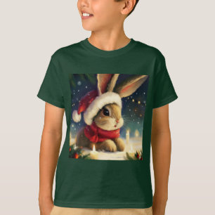 T-shirt Lapin de Noël 4