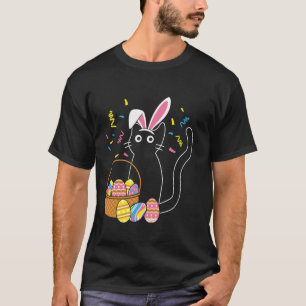 T-shirt Lapin de Pâques Chat