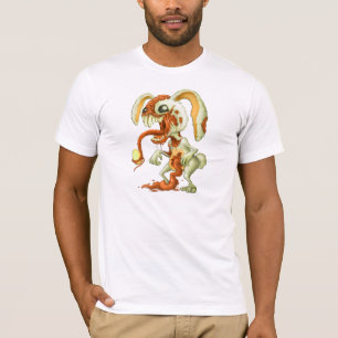 T-shirt Lapin de Pâques de zombi