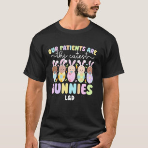 T-shirt Lapin de Pâques en maternité Infirmière de Pâques
