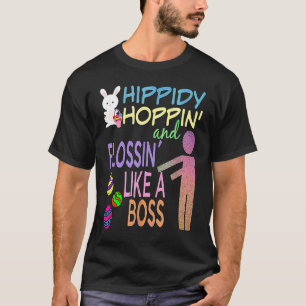 T-shirt Lapin de Pâques et œufs décorés