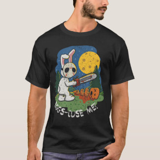 T-shirt Lapin de Pâques maléfique Design Vintage Drôle Hor