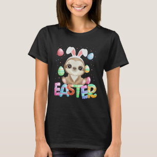 T-shirt Lapin de Pâques paresseux   Paresseux de Pâques