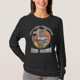 T-shirt Lapin De Pâques Pour Bodybuilders Et Poids-lifter