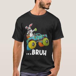 T-shirt Lapin de Pâques qui fait le dab Bruh Amour de Mons