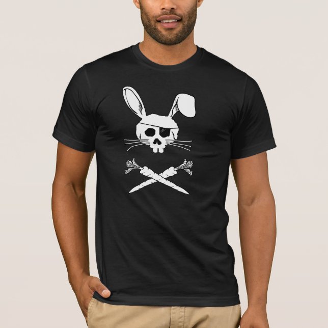 T-shirt Lapin de pirate (Devant)