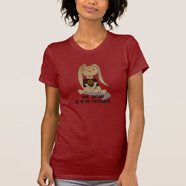T-shirt Lapin de Satan de grêle (Devant)