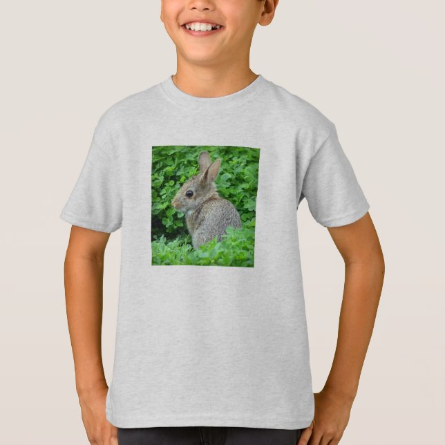 T-shirt Lapin de trèfle (Devant)