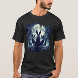 T-shirt Lapin déplaisant Mignonne Sur Goth Grunge Horreur 