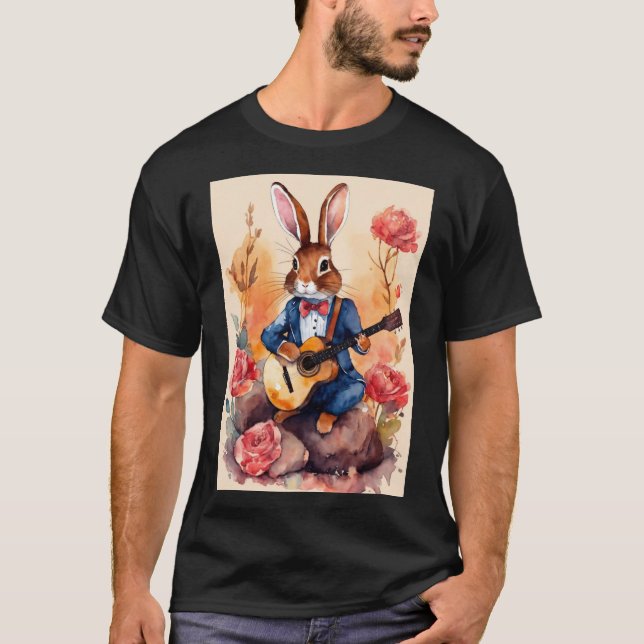 T-shirt Lapin drôle (Devant)