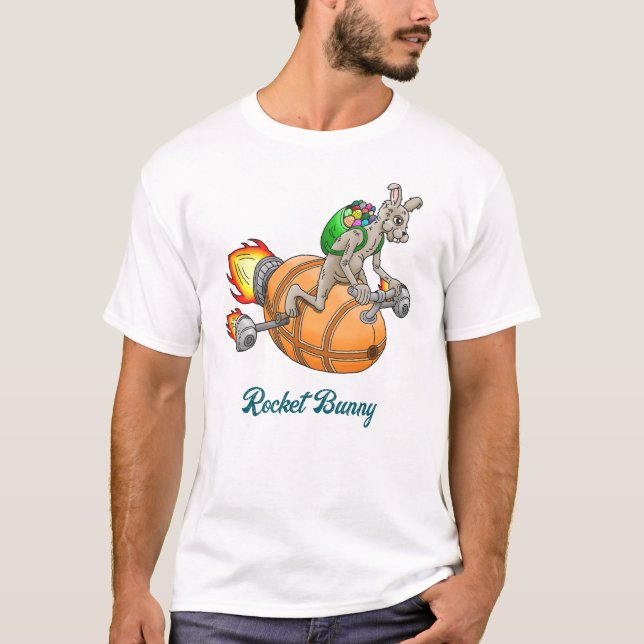 T-shirt Lapin Fusée (Devant)