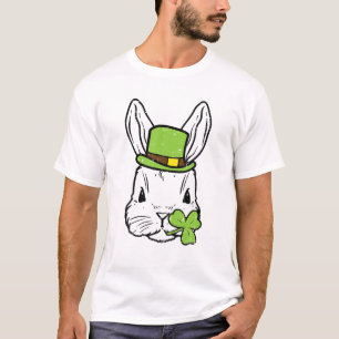 T-shirt Lapin Irlandais Bunny Cute Saint Paddys St patrick