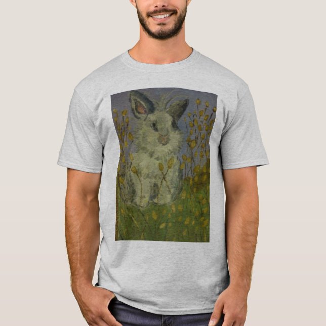 T-shirt lapin kandinsky (Devant)