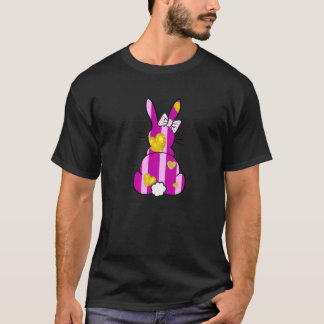 T-shirt Lapin Lapin Lapin De Pâques Rose Lapin Lapin Lapin