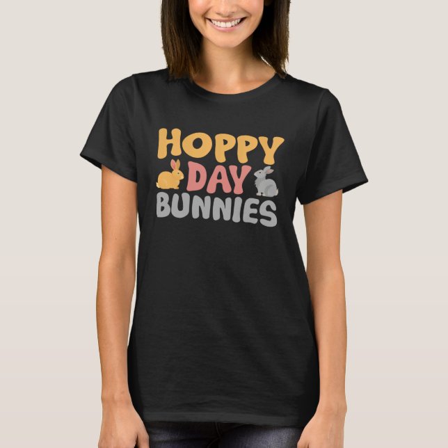 T-shirt Lapin lapin mignet lapin roux lapins (Devant)