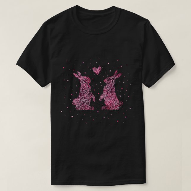 T-shirt Lapin Lover Lapin de Pâques (Design devant)