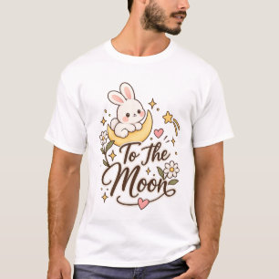 T-Shirt Lapin Mignon Pour La Lune