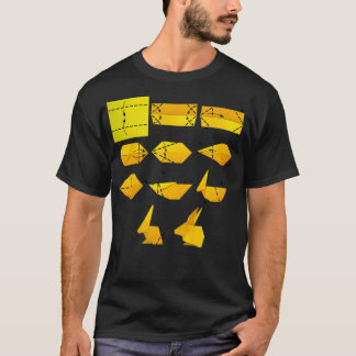 T-shirt Lapin Origami Lapin Rabbit 3
