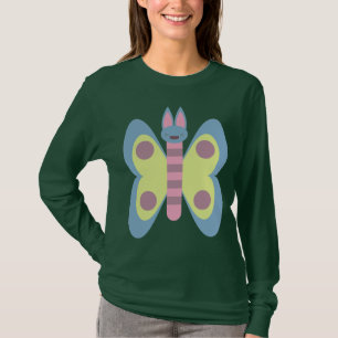T-shirt Lapin papillon hybride adorable Kawaii