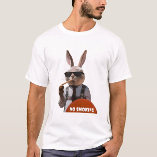 T-shirt Lapin Tee fumeur