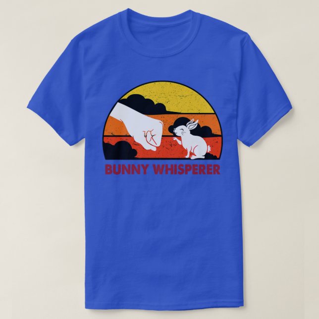 T-shirt Lapin Whisperer Rabbit Papa Père Lapin Whisper (Design devant)