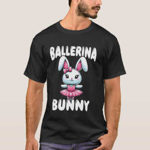 T-shirt Lapine ballerine danse de ballet lapin mignon enfa