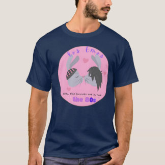 T-shirt Lapins amoureux Emos drôles