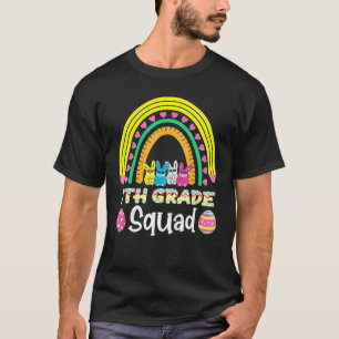 T-shirt Lapins Arc-en-ciel Professeurs Élèves de 7e année 