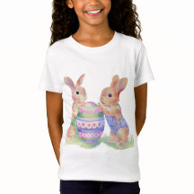 T-shirt Lapins d'oeufs