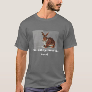 T-shirt lapins-funnys-animaux-fond-d-écran, je suis lapin,