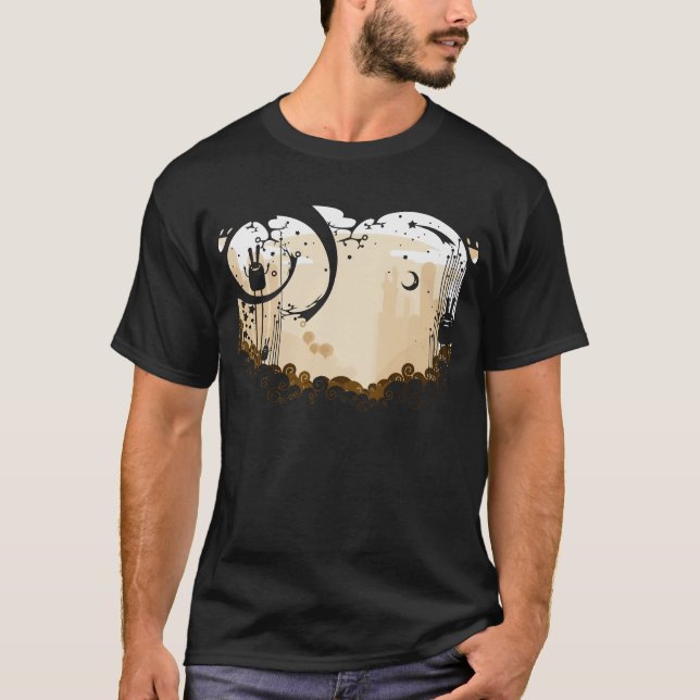 T-shirt Lapins heureux (Devant)