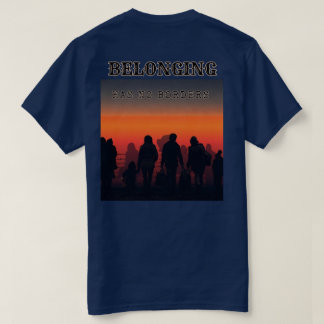 T-shirt L'appartenance n'a pas de frontières