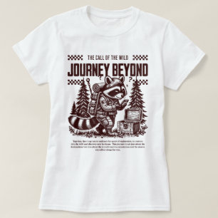T-shirt L'appel du voyage sauvage au-delà