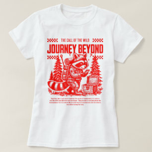 T-shirt L'appel du voyage sauvage au-delà