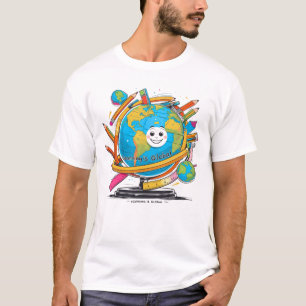 T-shirt L'apprentissage est mondial - Inspirer l'éducation