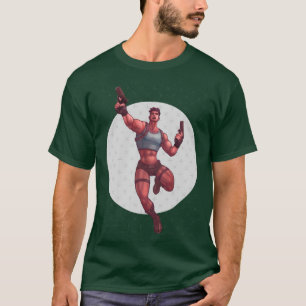 T-shirt Lara Croft Gender Bender Fanart drôle