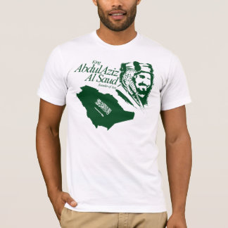 T-shirt l'Arabie Saoudite - abdulaziz de roi