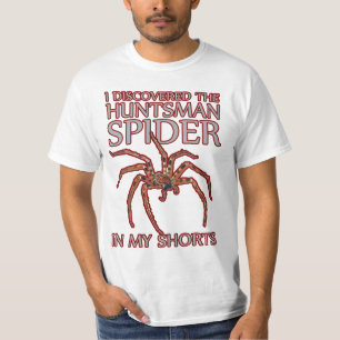 T-shirt l'araignée drôle de chasseur dans mes shorts