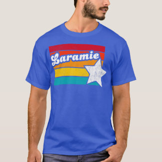 T-shirt Laramie Wyoming Vintage Souvenir détendu 2