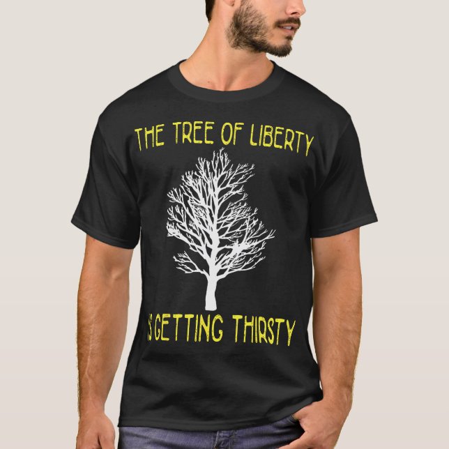 T-shirt L'Arbre De Liberté A Soif 64 (Devant)