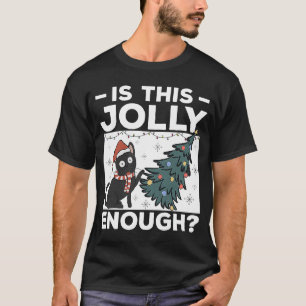 T-shirt L'Arbre De Noël D'Hiver Festif Est Assez Jolly