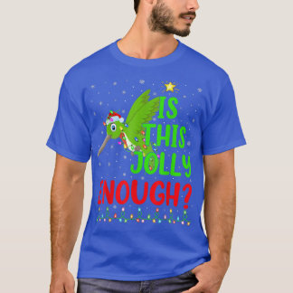 T-shirt L'Arbre De Noël Drôle Est Ce Jolly Assez Colibri C