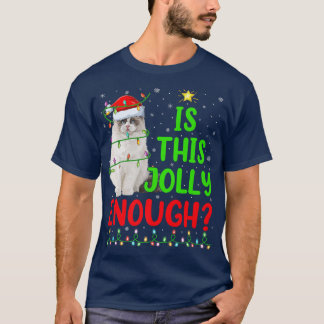 T-shirt L'Arbre De Noël Drôle Est Ce Jolly Assez Ragdoll C