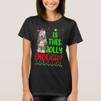 T-shirt L'Arbre De Noël Est Ce Collie Chri Assez Arboré