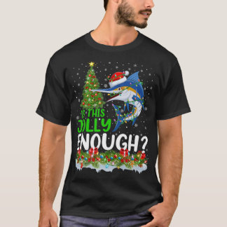 T-shirt L'Arbre De Noël Est Ce Poisson De Marlin Assez Jol