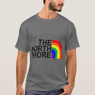 T-shirt L'arc-en-ciel de la côte nord